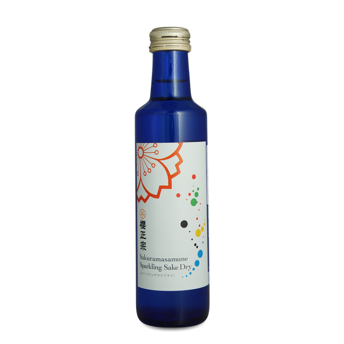 SAKURAMASAMUNE SPARKLING DRY SAKE 200ml