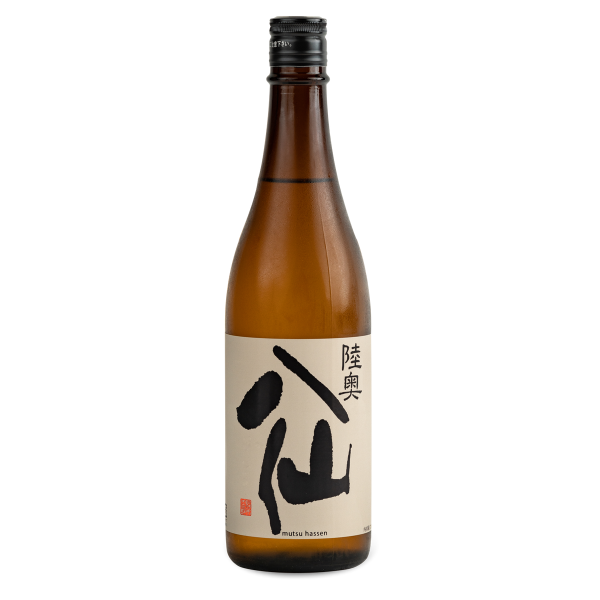 MUTSU-HASSEN JUNMAI GINJO BLACK LABEL 720ml