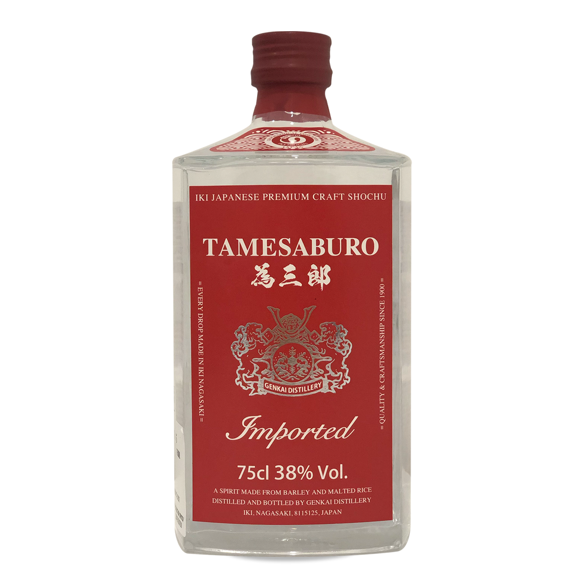 IKI TAMESABURO MUGI SHOCHU 38% ‘RED LABEL’