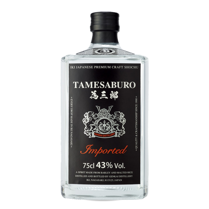 IKI TAMESABURO MUGI SHOCHU 43% ‘BLACK LABEL’