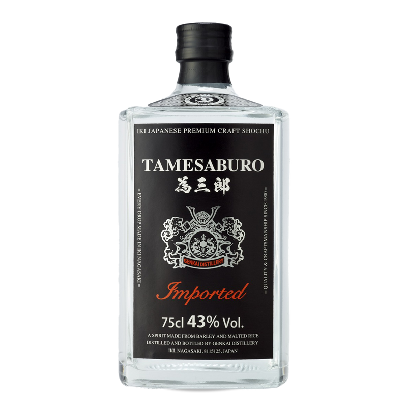 IKI TAMESABURO MUGI SHOCHU 43% ‘BLACK LABEL’
